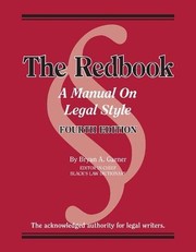 Bryan A. Garner's Redbook by Bryan Garner