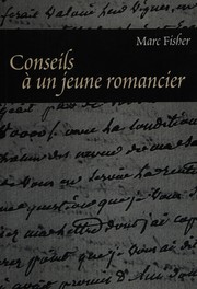 Cover of: Conseils à un jeune romancier