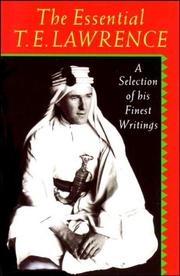 Cover of: The essential T.E. Lawrence