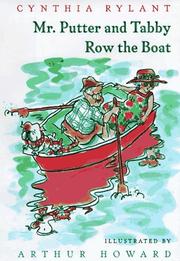 Mr. Putter & Tabby Row the Boat by Cynthia Rylant