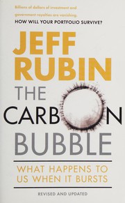 Cover of: Carbon Bubble: What Happens to Us When It Bursts