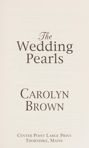 Cover of: The wedding pearls