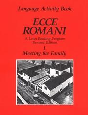 Cover of: Ecce Romani