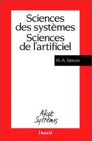 Cover of: Sciences des systèmes, sciences de l'artificiel