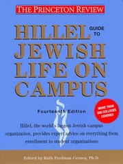 Cover of: Hillel guide to Jewish life on campus