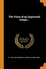 Cover of: Voice of an Oppressed People . .