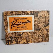 Cover of: Paddington sketchbook