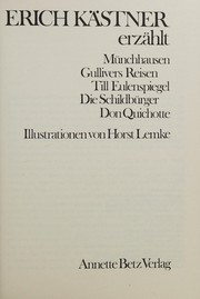 Cover of: Erich Kästner erzählt