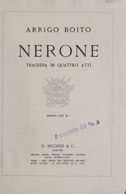 Cover of: Nerone: tragedia in quattro atti