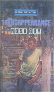 Cover of: Disappearance (Imamu Jones Mysteries)