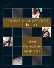 Cover of: Professional Services for Men: Career Management for Barbers (Professional Services for Men)