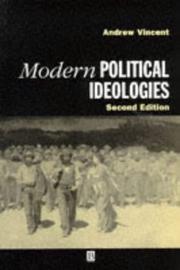 Cover of: Modern political ideologies