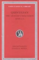 Cover of: Quintilian by Quintilian, Donald A. Russell, Quintilian, Donald A. Russell