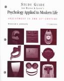 Cover of: Study Guide for Weiten and Lloyds Psychology Applied to Modern Life: Adjustment in the 90s