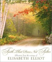 Cover of: Faith That Does Not Falter