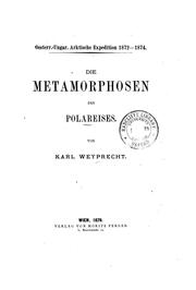 Cover of: Die Metamorphosen des Polareises