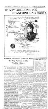 Cover of: Deed of grant, Jane Lathrop Stanford to the Board of Trustees of the Leland Stanford Junior University: [Dec. 9, 1901]