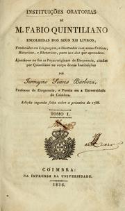 Cover of: Instituições oratorias