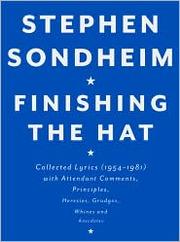 Finishing the hat by Stephen Sondheim