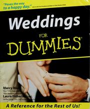 Cover of: Weddings for dummies