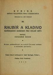 Cover of: Raubíř a kladivo: maňásková komedie pro velké děti