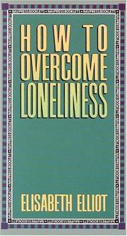 Cover of: How To Overcome Loneliness