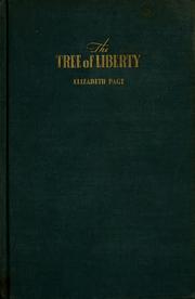 The tree of liberty by Elizabeth Page