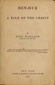 Cover of: Ben-Hur by Lew Wallace, Lew Wallace