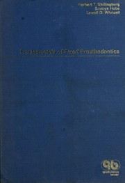 Cover of: Fundamentals of fixed prosthodontics