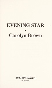 Cover of: Evening star