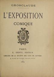 Cover of: L'exposition comique