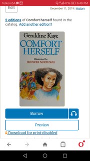 Comfort herself by Geraldine Kaye