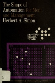 Cover of: The shape of automation for men and management