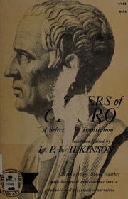 Cover of: Letters of Cicero by Cicero, Cicero