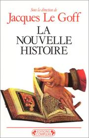 Cover of: La Nouvelle histoire