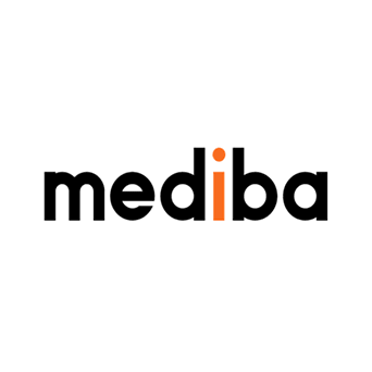 株式会社medibaのロゴ画像