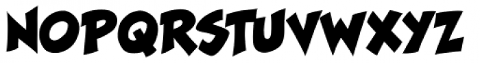 Ratatatat Font UPPERCASE