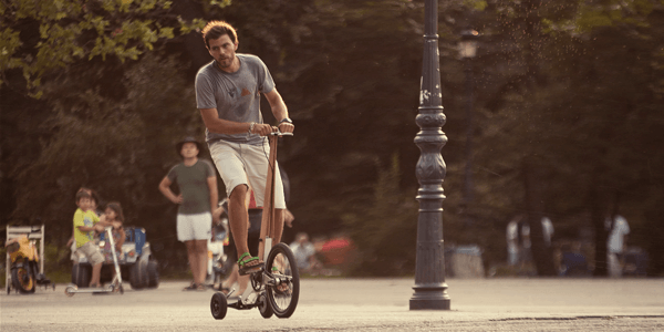 通勤に使いたい！セグウェイのような見た目の斬新な自転車 - Halfbike