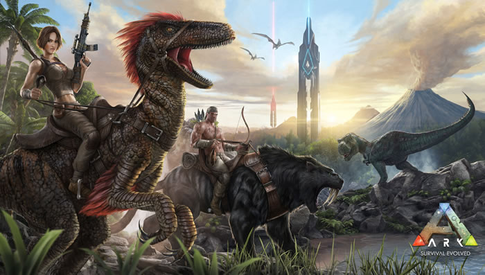 「 ARK: Survival Evolved」