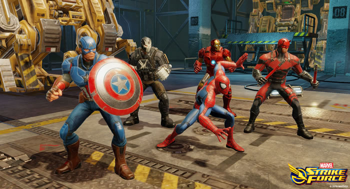 「MARVEL Strike Force」