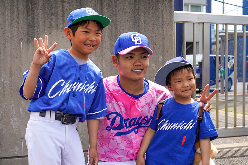 選手と写真撮影会