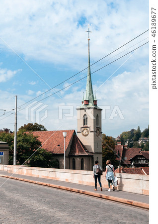 Nydeggkirche church Untertorbrucke bridge, Bern 46189677