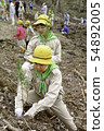 Green boy's group to plant trees 54892005