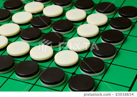 Othello, entertainment, games, play, competitive games, competitives, black and white, circles, board games, fun 83038654