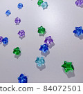 Marbles of scattered stars Clear color 84072501