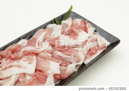 Cutting out of pork 88292888