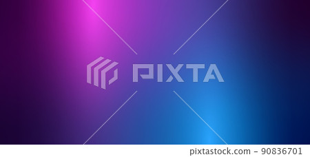 Abstract gradient background in blue purple colors. Bright modern wallpaper. 90836701