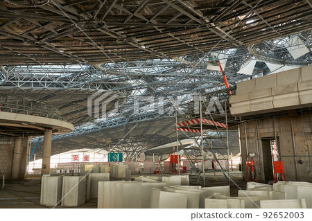 Construction site of new Beijing Daxing International Airport 92652003