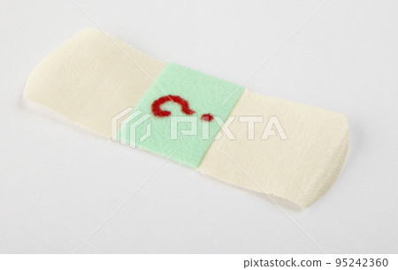 image of medical bandage white background  95242360