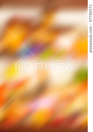 Syllable store backdrop concept bokeh blurred background 97780571